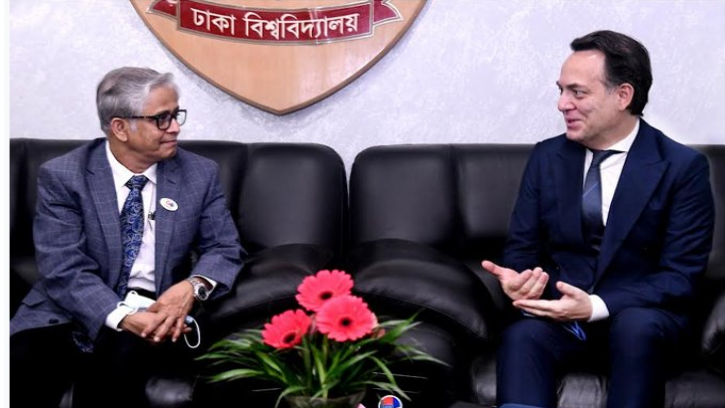 ঢাবি ভিসির সঙ্গে ইতালির রাষ্ট্রদূতের সাক্ষাৎ