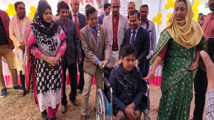 শিবগঞ্জে প্রতিবন্ধী দিবস উদযাপন