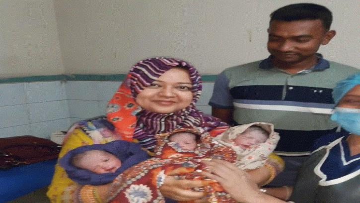 যশোরের শার্শায় একসঙ্গে তিন সন্তান প্রসব