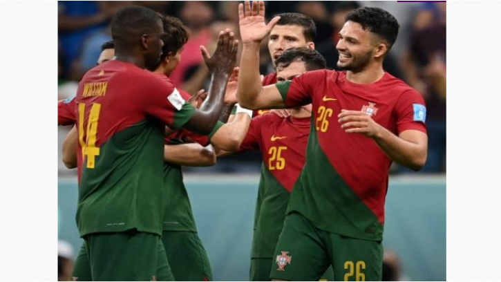 ১৬ বছর পর কোয়াটার্র ফাইনালে পতুর্গাল, রামোসের হ্যাট্টিক