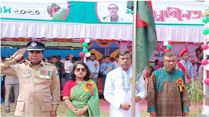শিবগঞ্জে মহান স্বাধীনতা ও জাতীয় দিবস পালিত