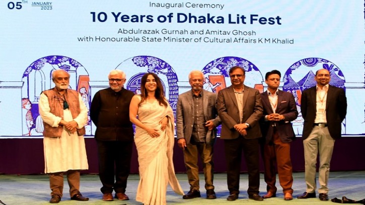 ‍ঢাকা লিট ফেস্ট উদ্বোধন করলেন সংস্কৃতি প্রতিমন্ত্রী