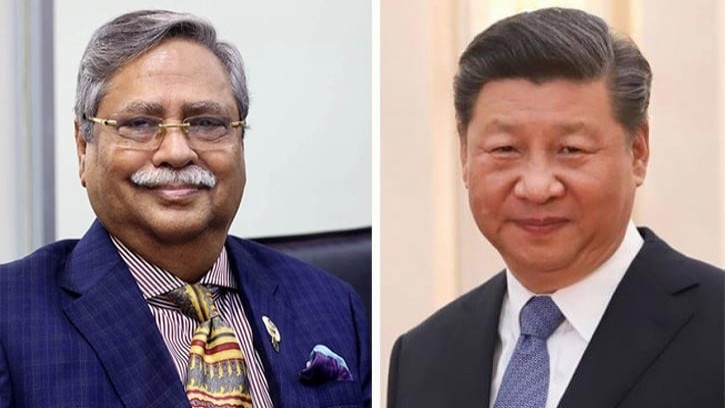 রাষ্ট্রপতি সাহাবুদ্দিনকে শুভেচ্ছা জানিয়েছেন শি জিনপিং