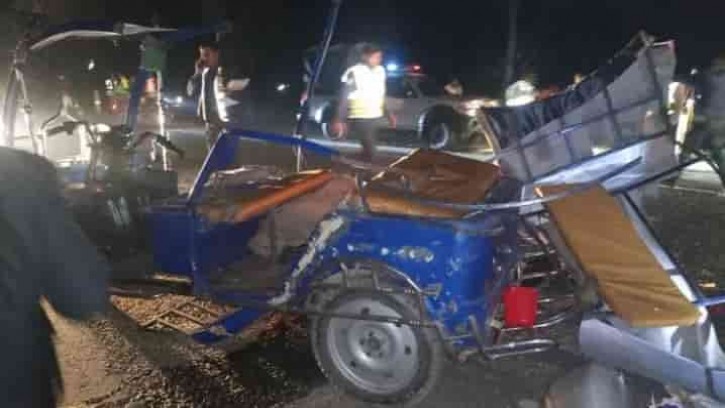 রংপুরে ট্রাকের ধাক্কায় অটোরিকশার ৫ জন নিহত