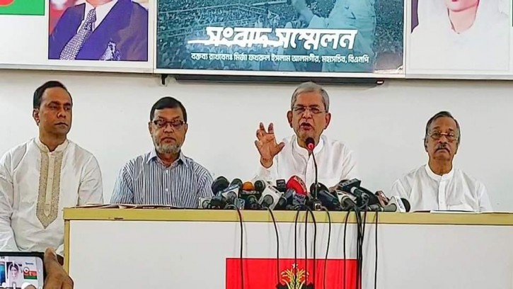  আওয়ামী লীগের সঙ্গে কখনো সংলাপে যাবে না বিএনপি: ফখরুল