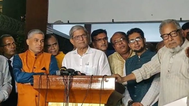 ক্ষমতাসীনরাই অগ্নি সন্ত্রাসের মূল হোতা: ফখরুলের অভিযোগ