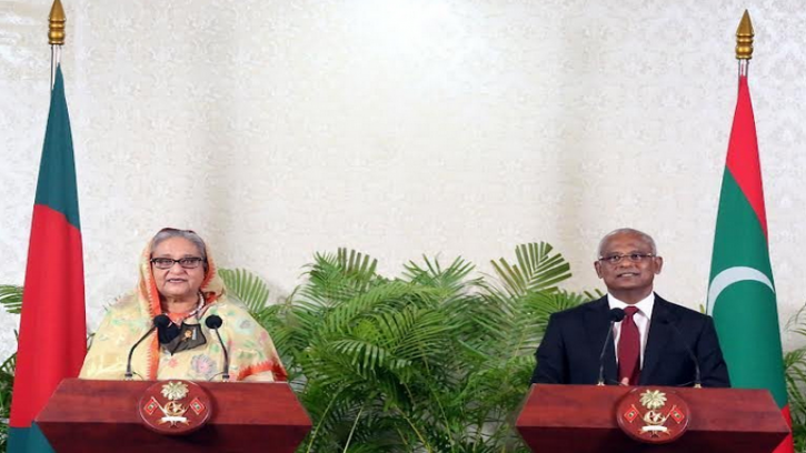  মালদ্বীপের প্রেসিডেন্টের সঙ্গে ফলপ্রসূ আলোচনা প্রধানমন্ত্রীর