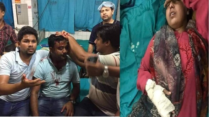 ঢাবিতে ছাত্রদলের মিছিলে ছাত্রলীগের হামলা, বহু নেতাকর্মী আহত