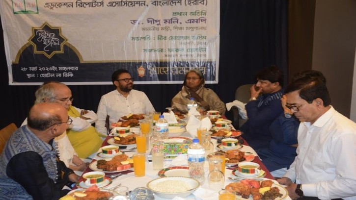  শিক্ষা পরিবারকে এগিয়ে নিতে গণমাধ্যম কর্মীদের পাশে পেয়েছি : শিক্ষামন্ত্রী  