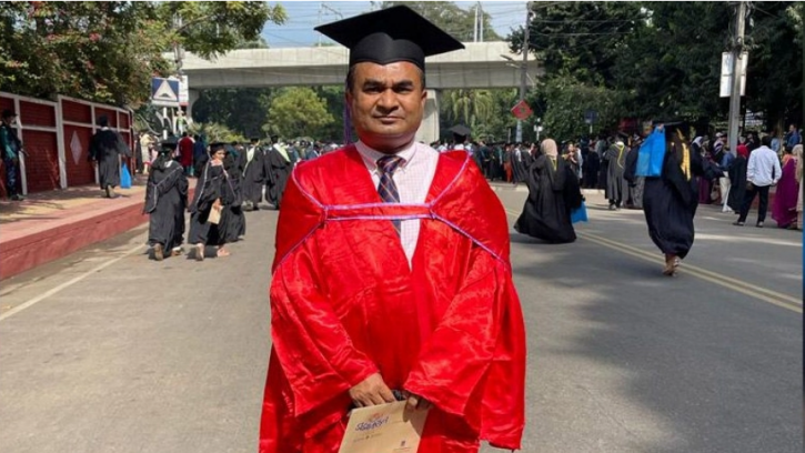 পিএইচডি ডিগ্রি পেলেন মেজর জেনারেল আমিনুল