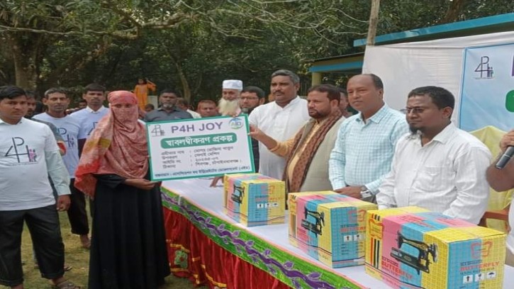 শিবগঞ্জে আমেরিকাভিত্তিক সংস্থার উদ্যোগে ত্রাণ সামগ্রী বিতরণ