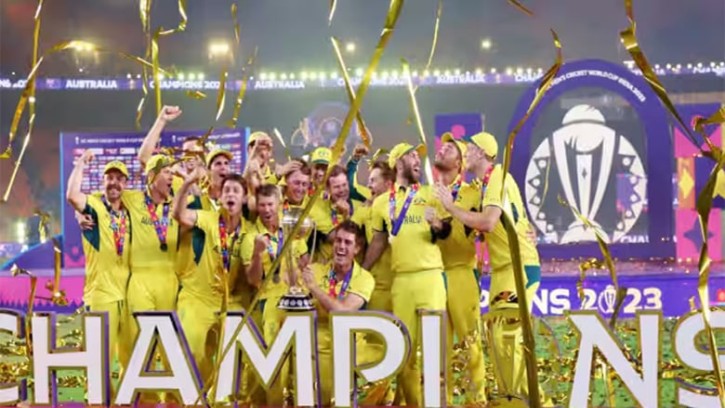  ৪০ লাখ ডলার পেল চ্যাম্পিয়ন অস্ট্রেলিয়া