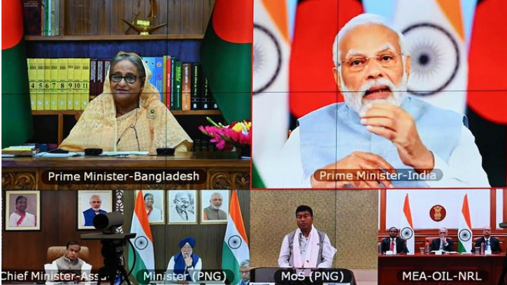 মৈত্রী পাইপলাইন দুই দেশের পারস্পরিক সহযোগিতার মাইলফলক : প্রধানমন্ত্রী