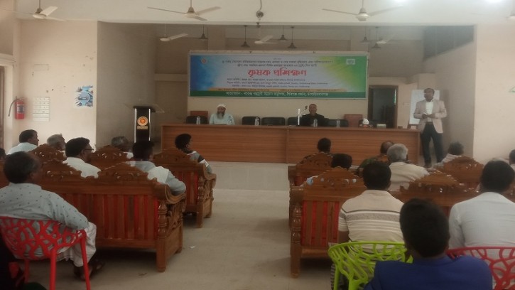 শিবগঞ্জে কৃষক প্রশিক্ষণ সমাপ্ত