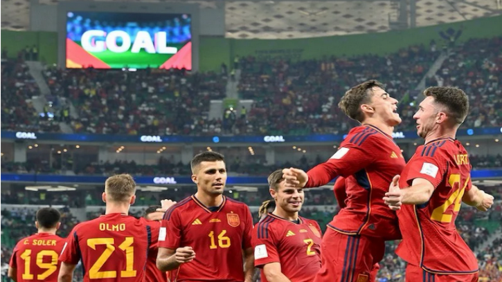  রেকর্ড জয়ে বিশ্বকাপ শুরু করলো স্পেন