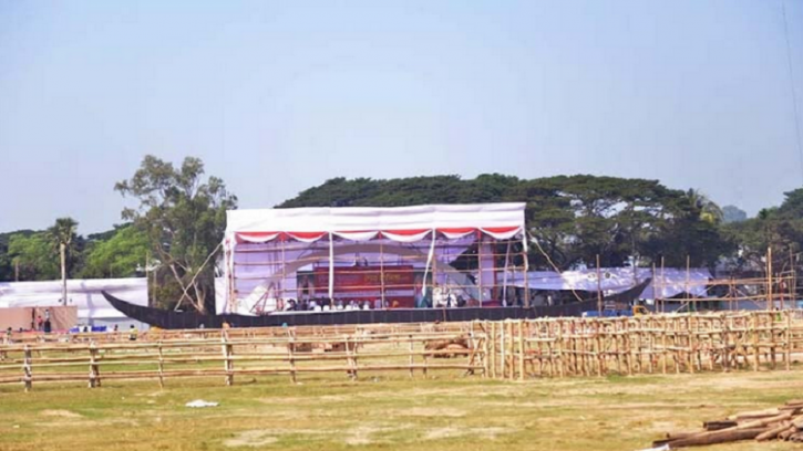  প্রধানমন্ত্রীর জনসভাকে ঘিরে উৎসবমুখর চট্টগ্রাম