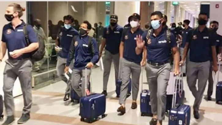 নিউজিল্যান্ড পৌঁছে কোয়ারেন্টাইনে বাংলাদেশ দল