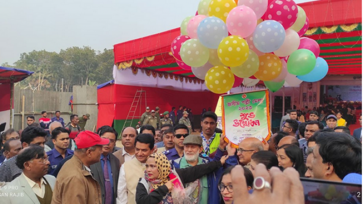  ফরিদপুরে জসীম পল্লী মেলার শুভ উদ্বোধন