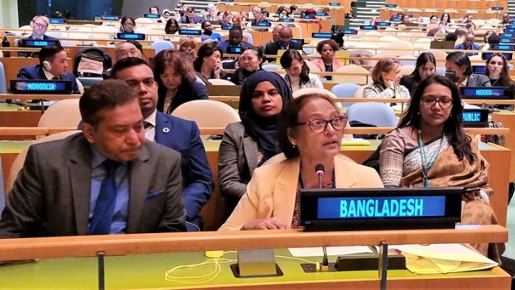 নারীর ক্ষমতায়নে বাংলাদেশের অগ্রগতি উল্লেখযোগ্য: জাতিসংঘে মহিলা প্রতিমন্ত্রী