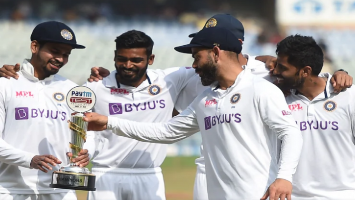 নিউজিল্যান্ডকে ৩৭২ রানে হারিয়ে ভারতের সিরিজ জয়