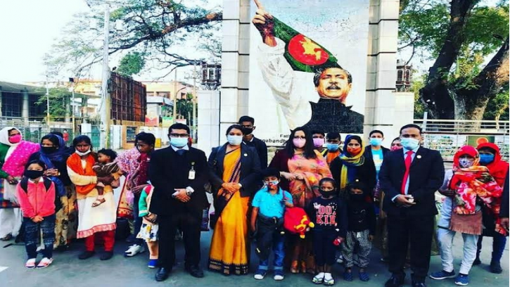 ভারতের সেইফ হোম থেকে দেশে ফিরলো ২১ নারী-শিশু