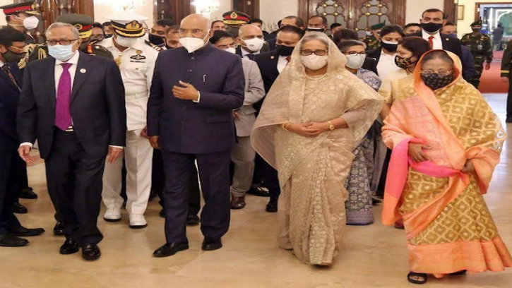 বাংলাদেশ-ভারত বাণিজ্যিক ও ব্যবসায়িক সম্পর্ক বাড়াতে আগ্রহী কোবিন্দ